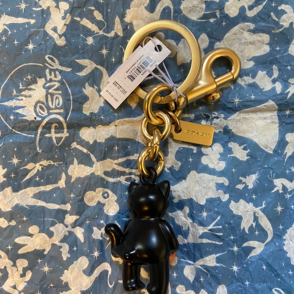 Coach halloween  cat bag charm - Picture 2 of 2
